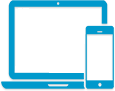 Laptop and Mobile Phone